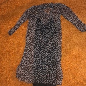 Zara see thru dress with slip underneath